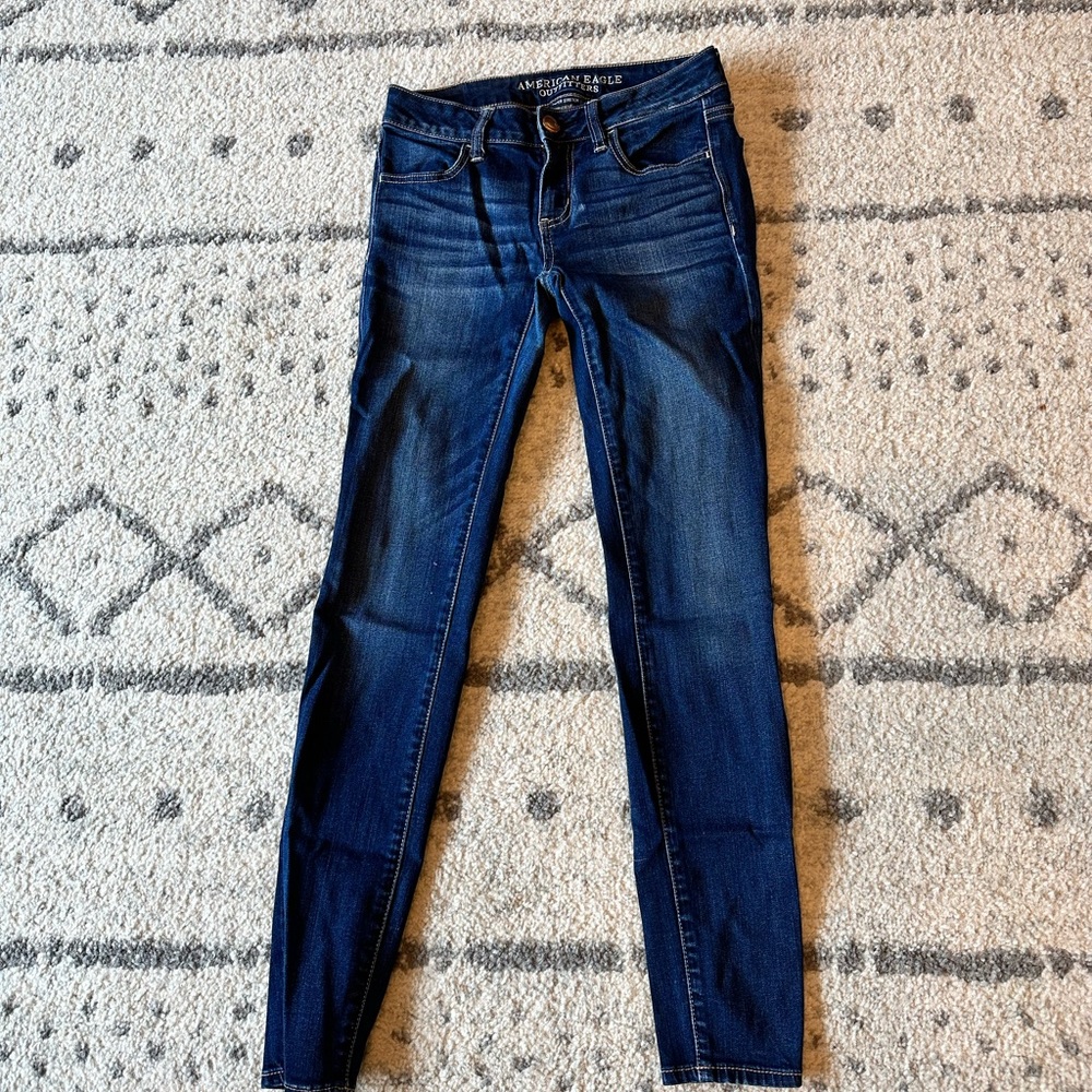 Super Low American Eagle Jeggings Size 4